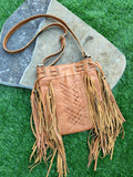 Woven Tassel Bag