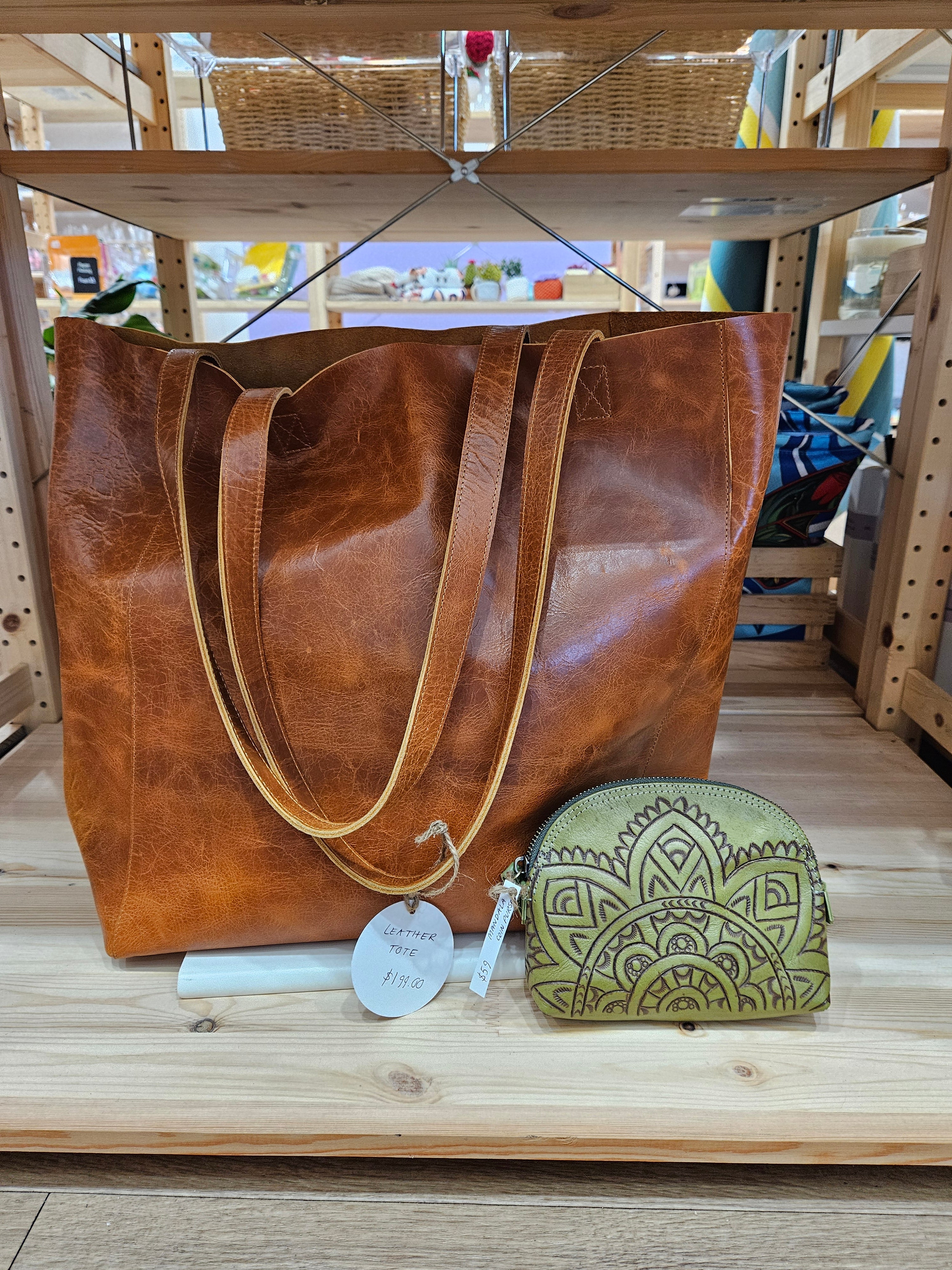 Leather Tote