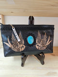 Swallow & Crystal clutch